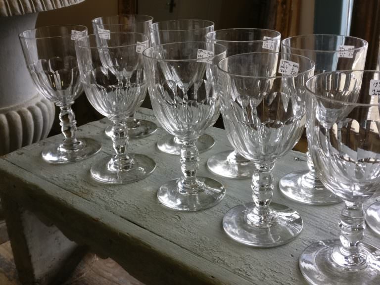 French hand made glasses