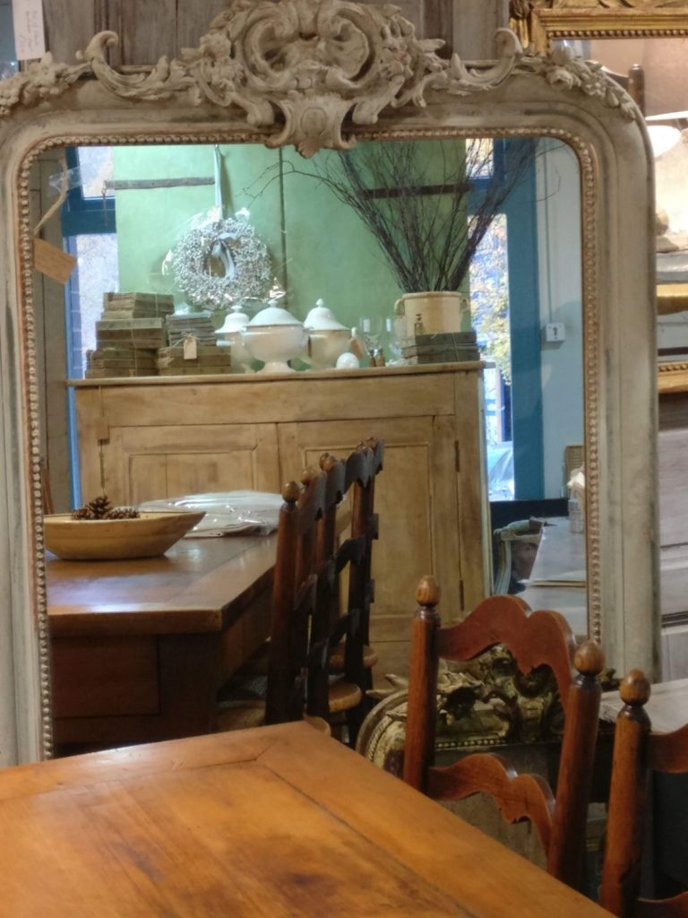 Large French mirror