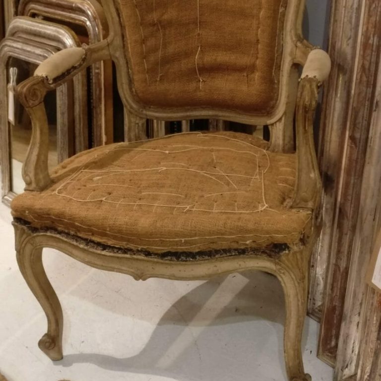 Pair of French 18th century fauteuils