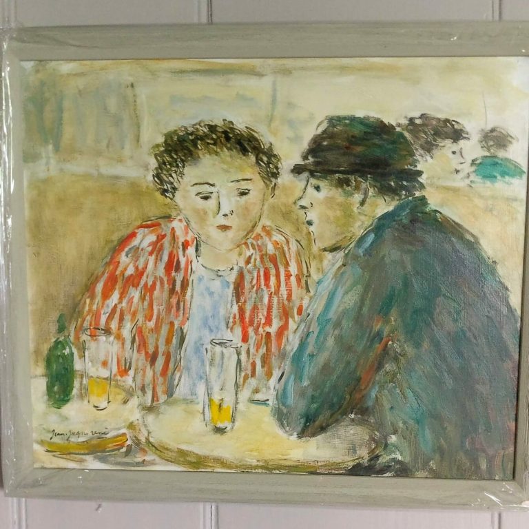 Couple in a café