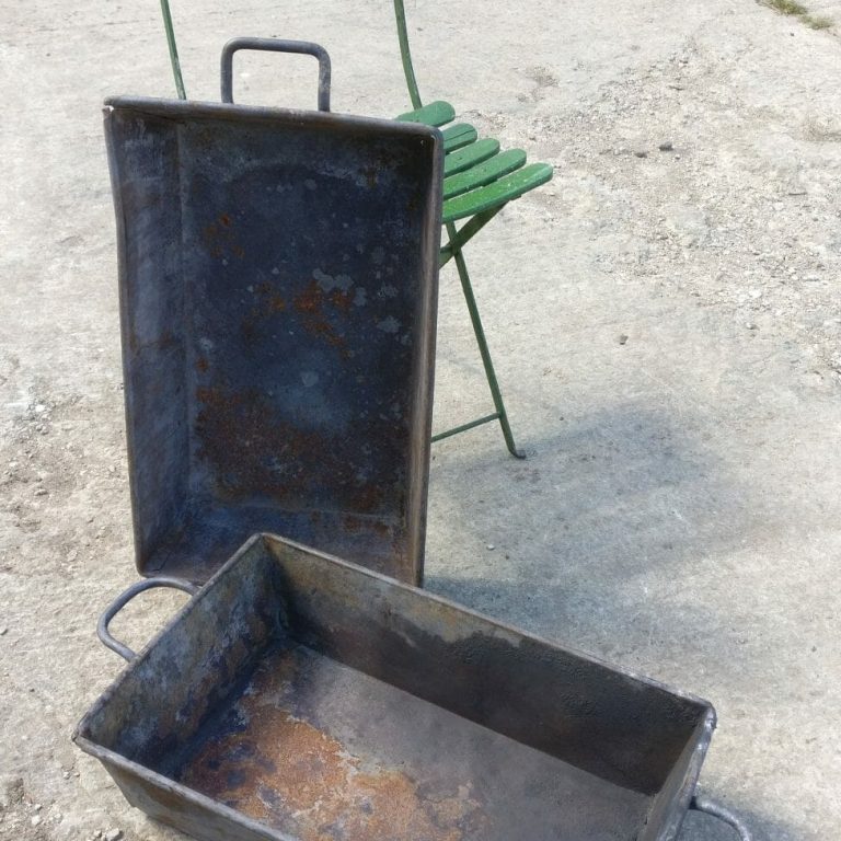 Foundry trugs for planters