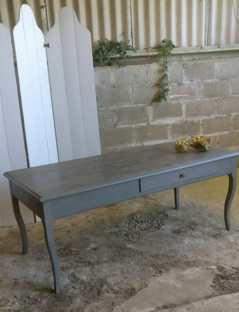 French pine sofa/hall table