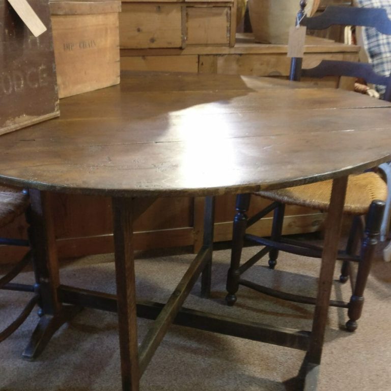 French oak vendange table