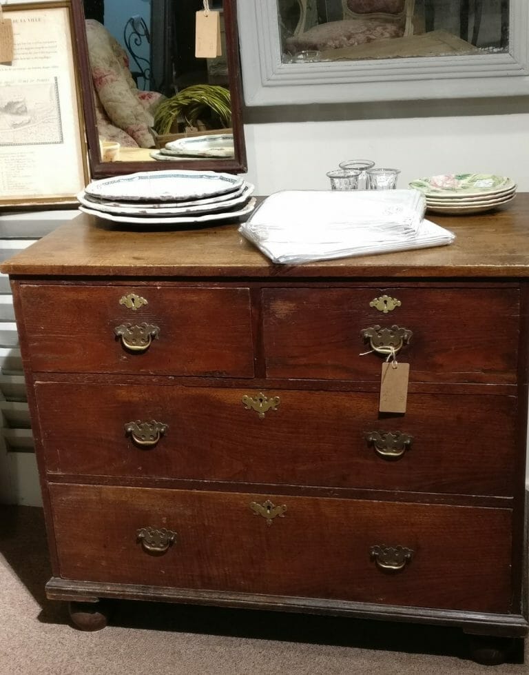 English chest of drawers