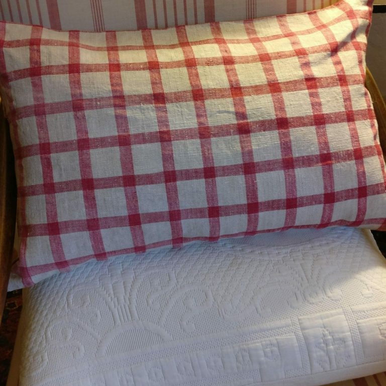 Selection of French fabric cushions