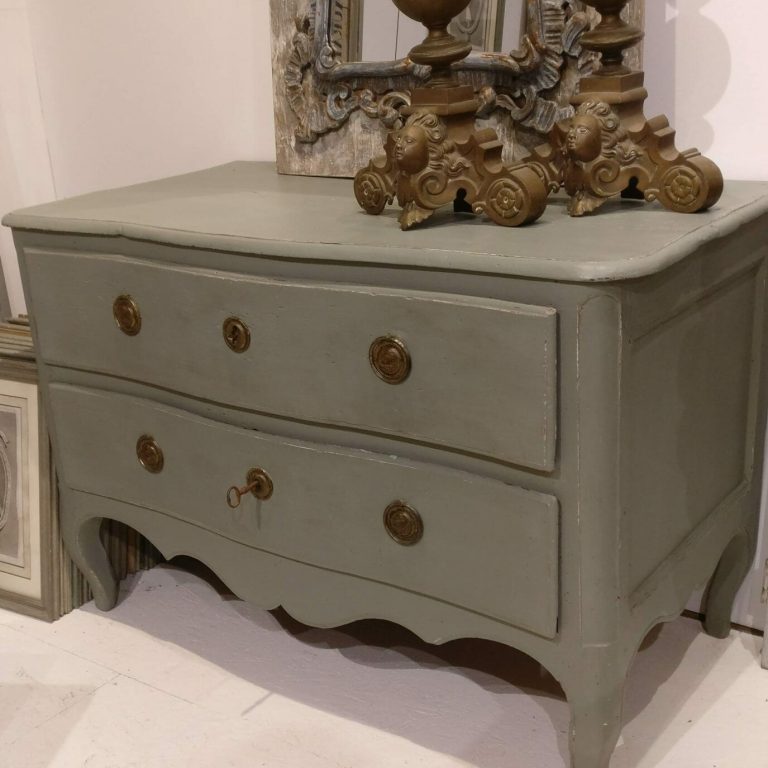 Eighteenth century painted French commode