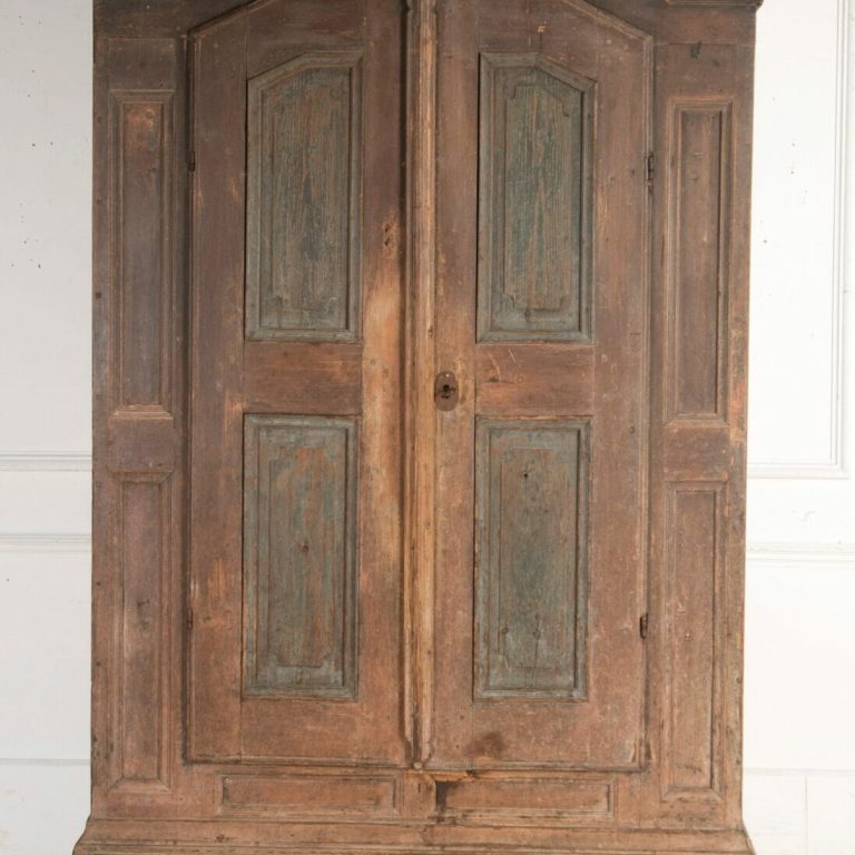 Tall 18th century Swedish armoire