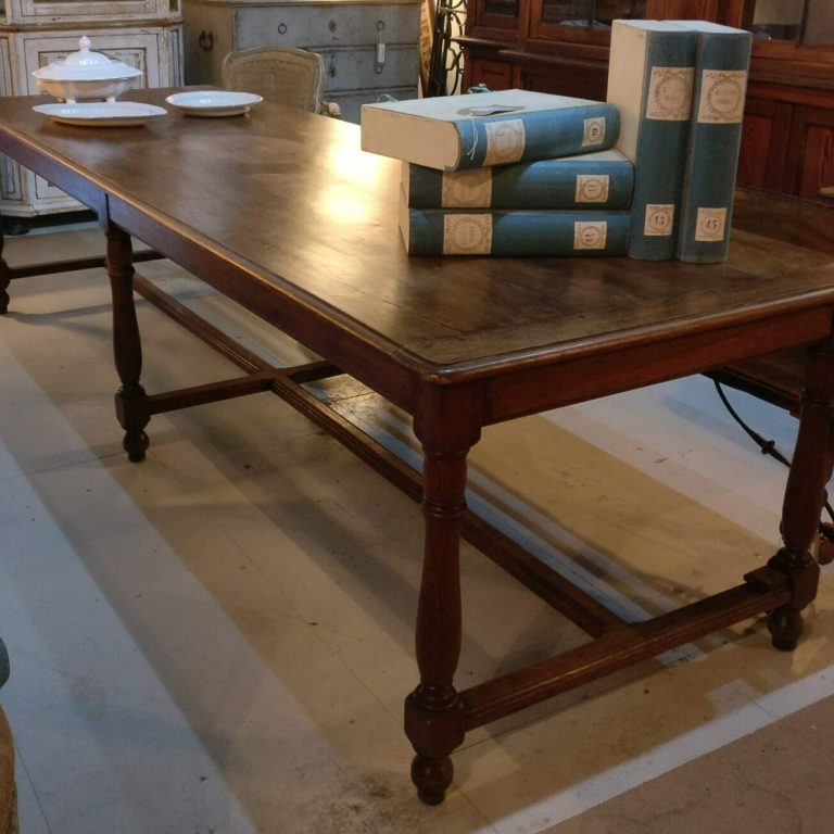 Large oak table