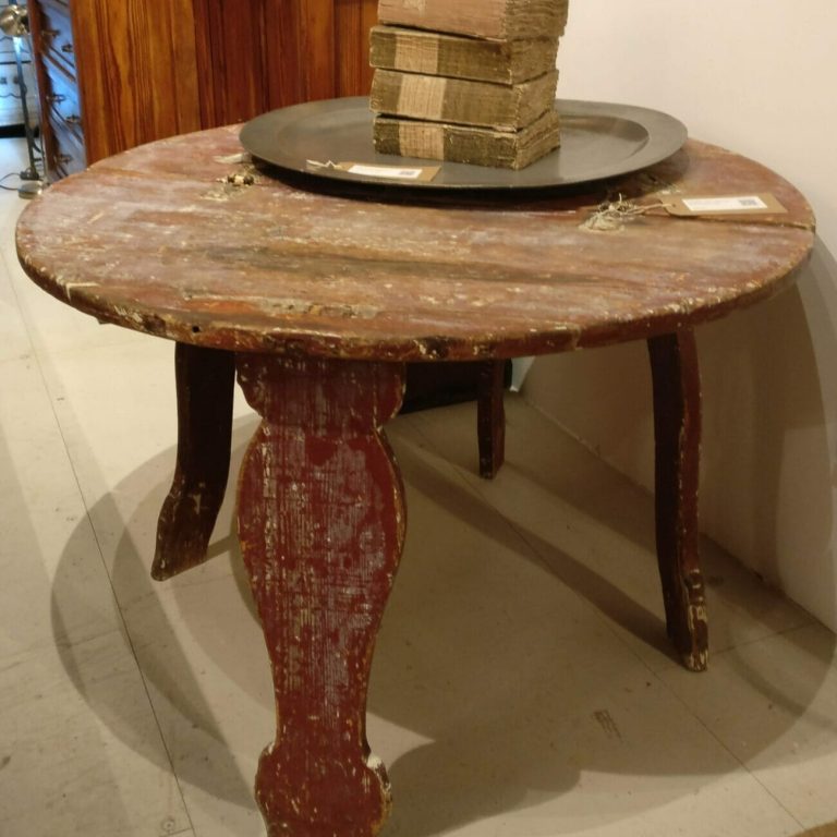 Swedish dry scraped coffee table