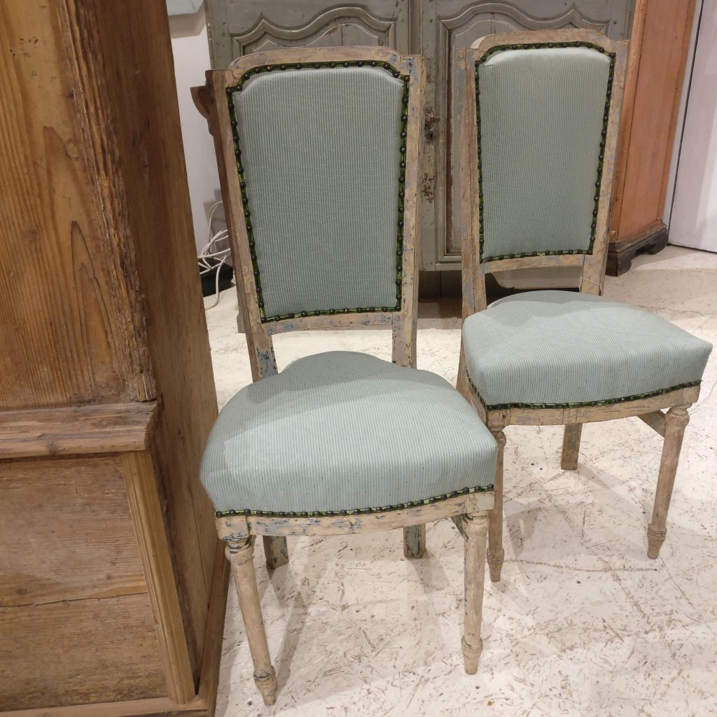 Pair of French 19th century chairs